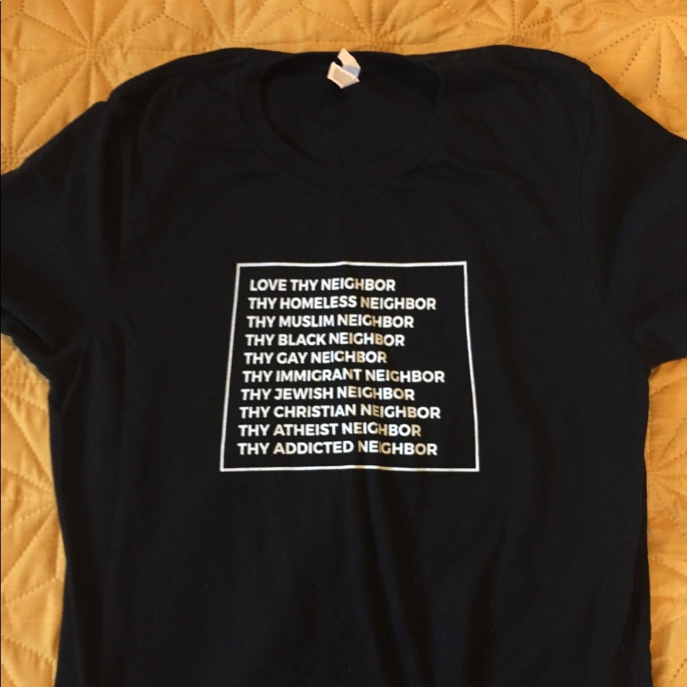 Love Thy Neighbor tee